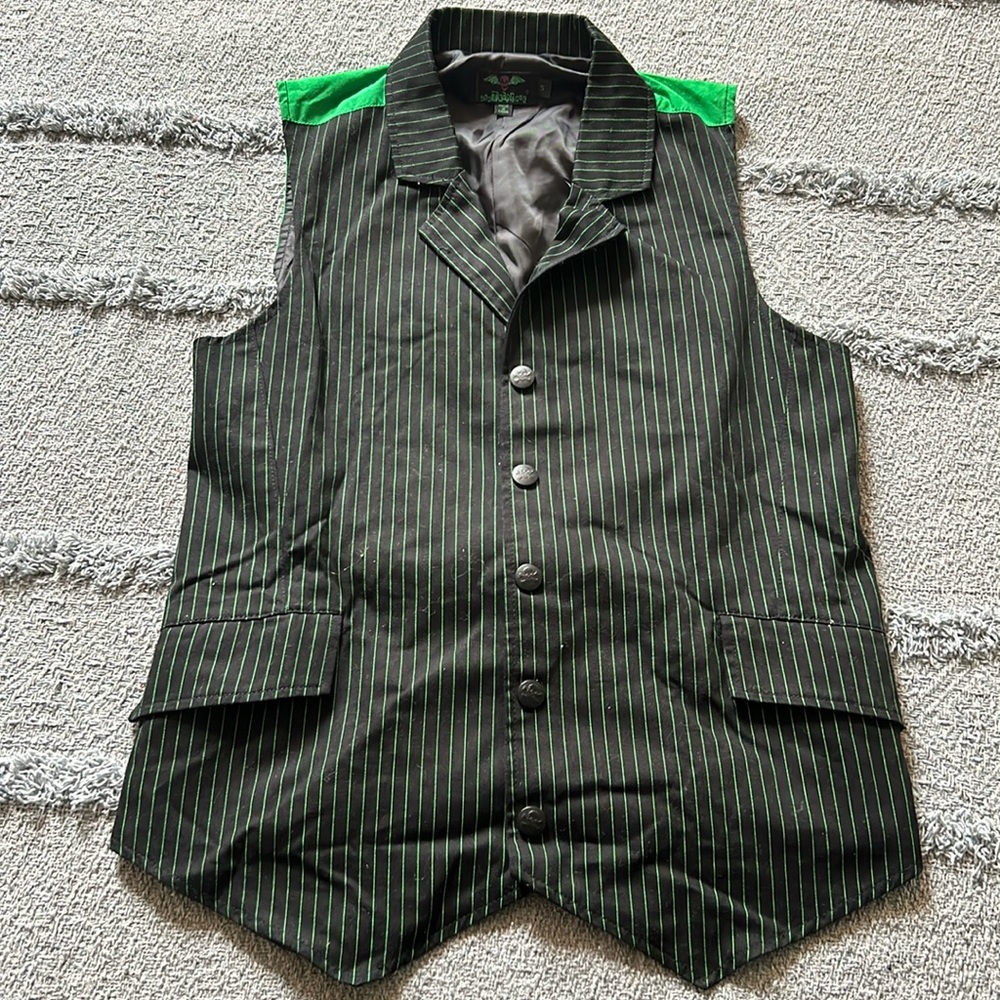 COPY - Tripp NYC pinstripe vest